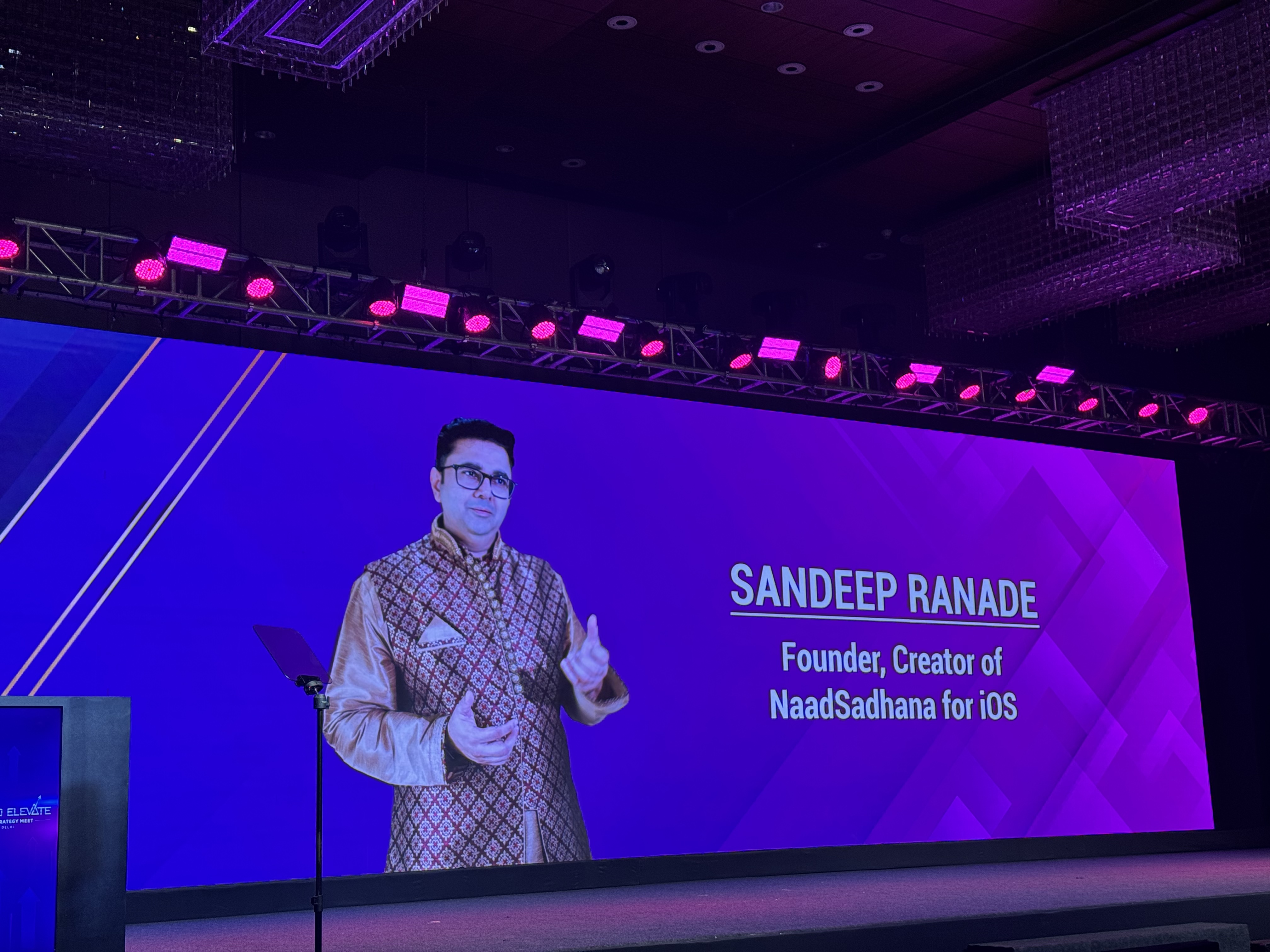 Keynote, Maruti Suzuki Elevate Event